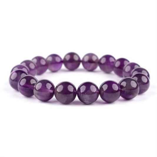Natural amethyst braclete