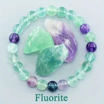 Fluorite Crystal Bracelet